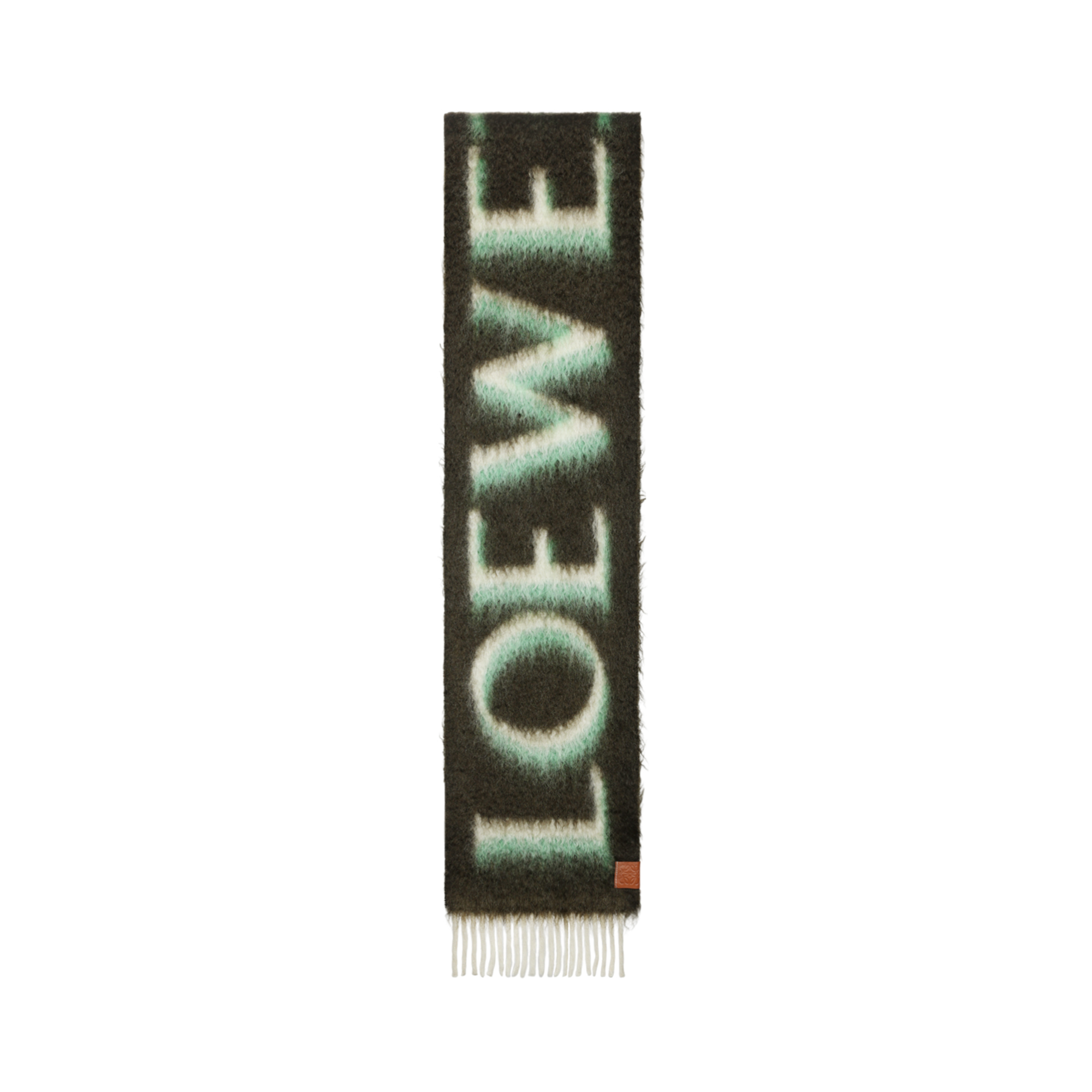 Шарф LOEWE (зеленый)