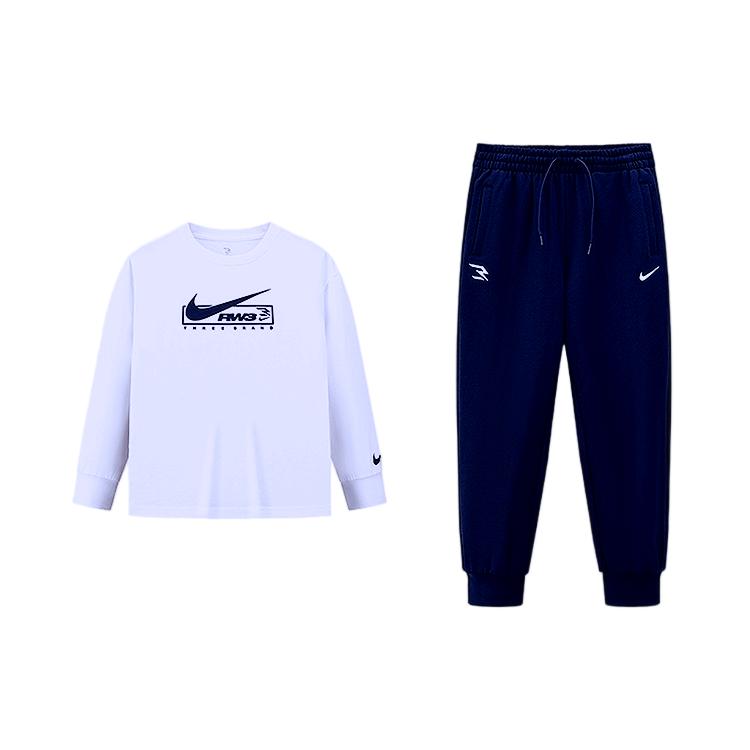 Детский спортивный костюм Nike 3Brand (разноцветный) — фото 12