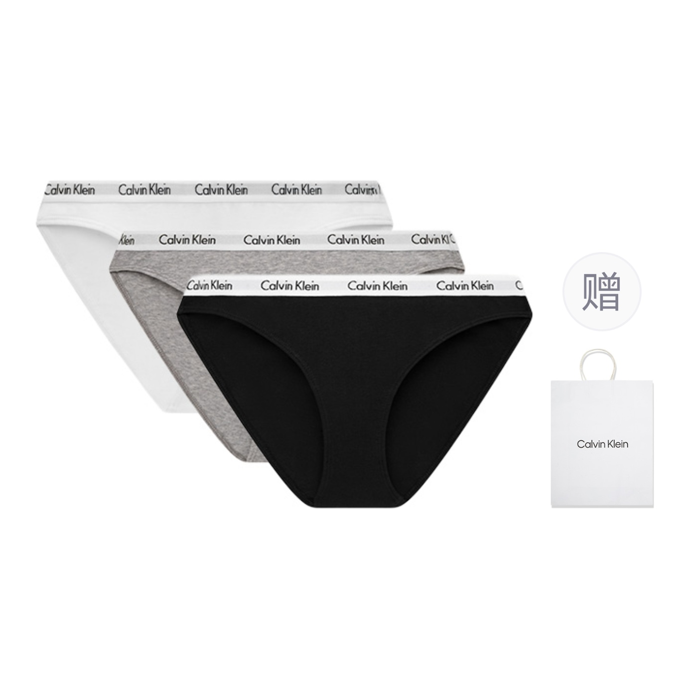 Женский комплект белья CALVIN KLEIN (подарочный набор)