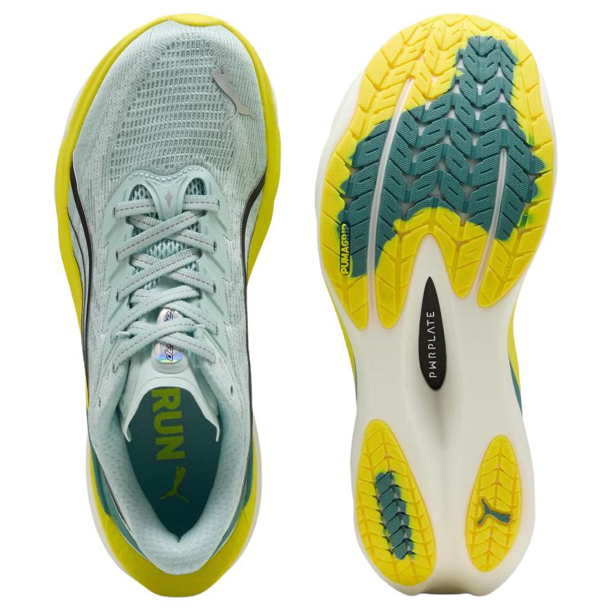 Женские кроссовки PUMA deviate nitro 4 (мятные) — 薄荷绿 — фото 4
