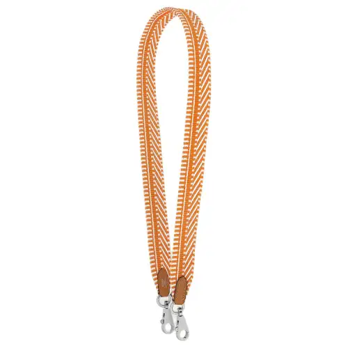 HERMES Cavale Canvas With Swift Calfskin Bag Straps Women's Apricot & Natural