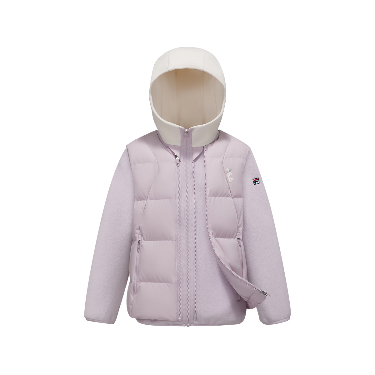 Детский пуховик Fila (синий)