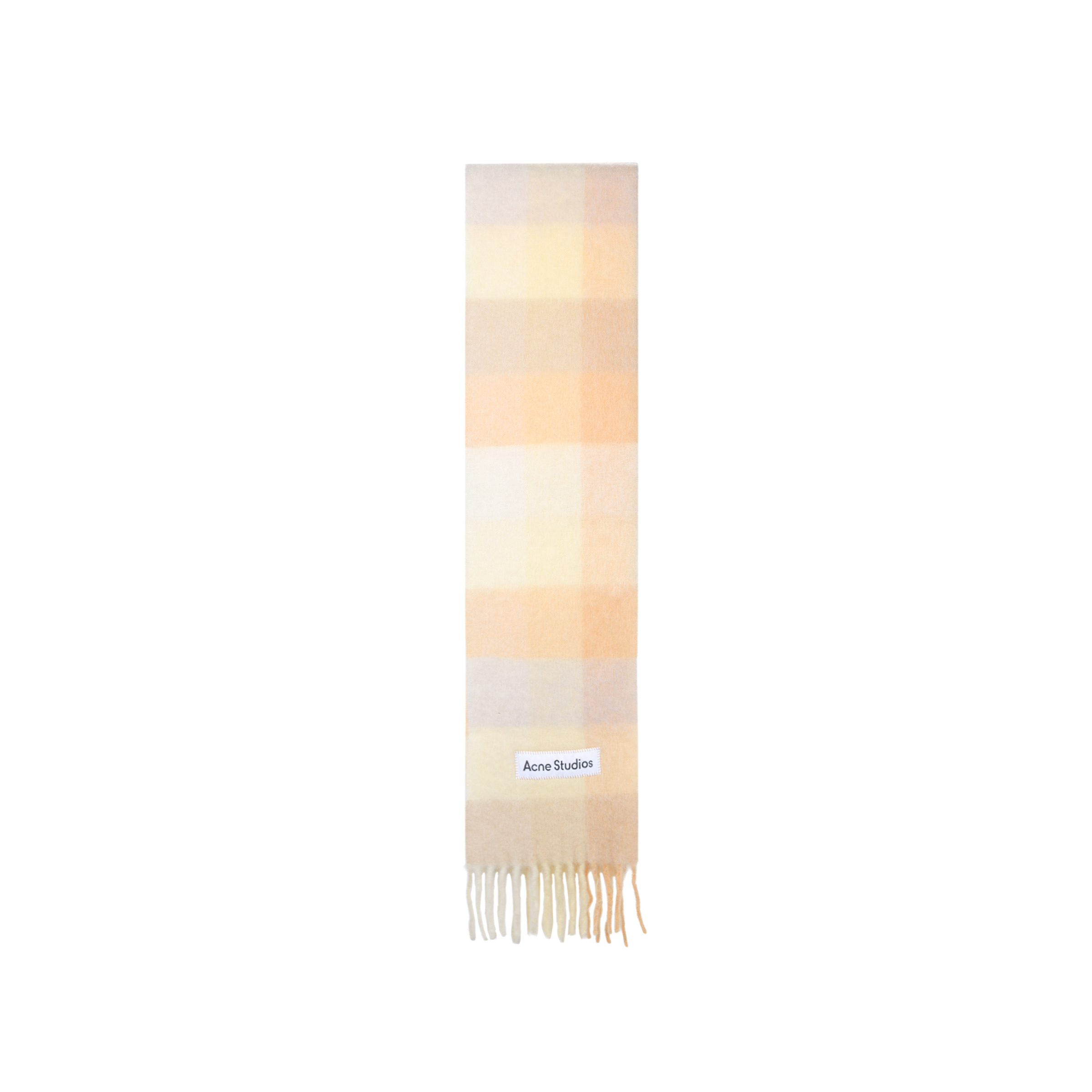 Шарф Acne Studios (персиково-бежевый)