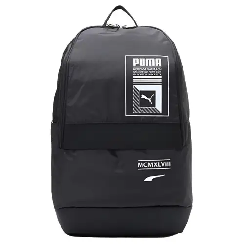 PUMA Fabric Travel Bag, Laptop Bag, Backpack Unisex Black