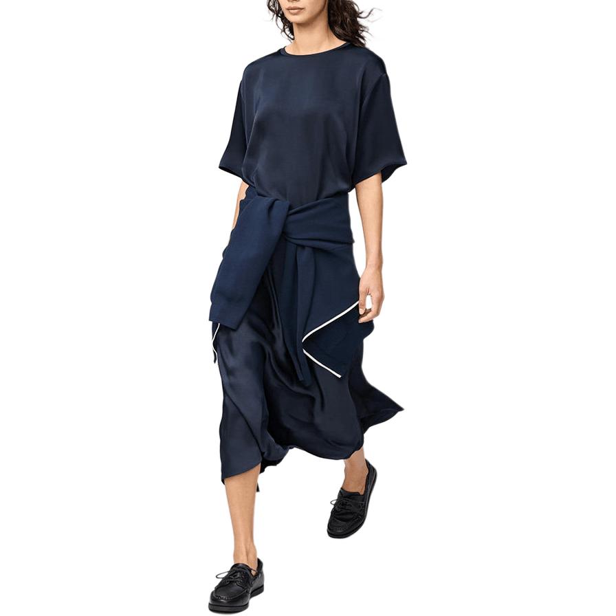 Женская юбка UNIQLO x Clare Waight Keller (синяя)