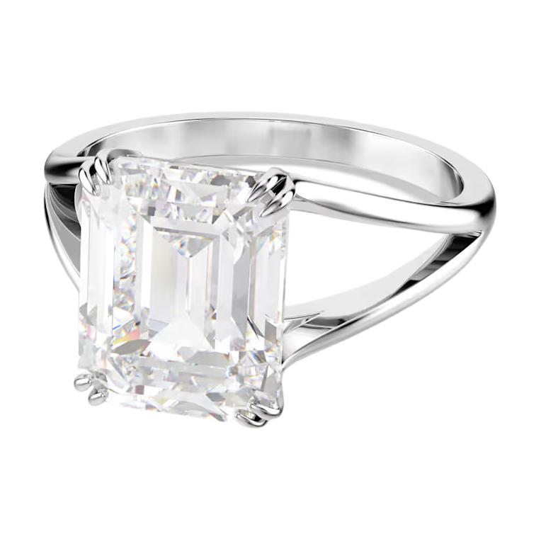 Кольцо Swarovski Stilla (белое)