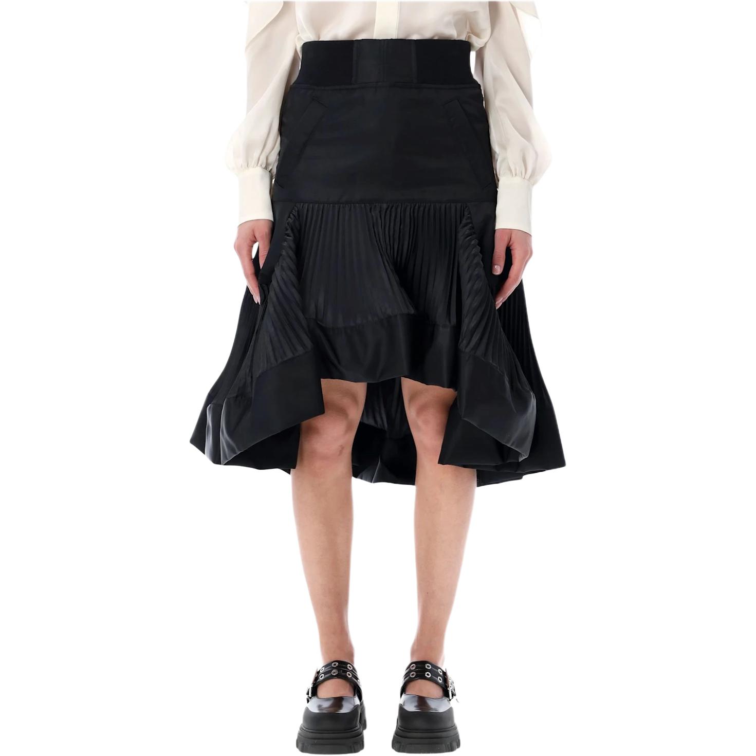 Женская юбка Sacai (черный)