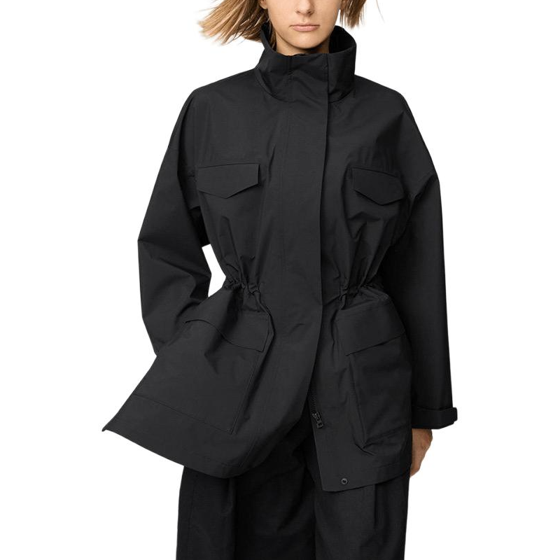 Женская куртка UNIQLO UNIQLO × Clare Waight Keller C SS26 (черная)