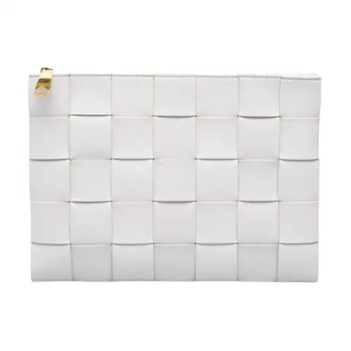 Bottega Veneta Calfskin Wallet Women's Beige