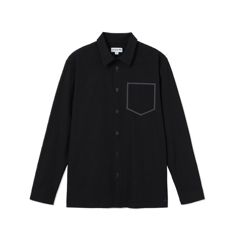 Мужская рубашка LACOSTE Slim Fit (однотонная)