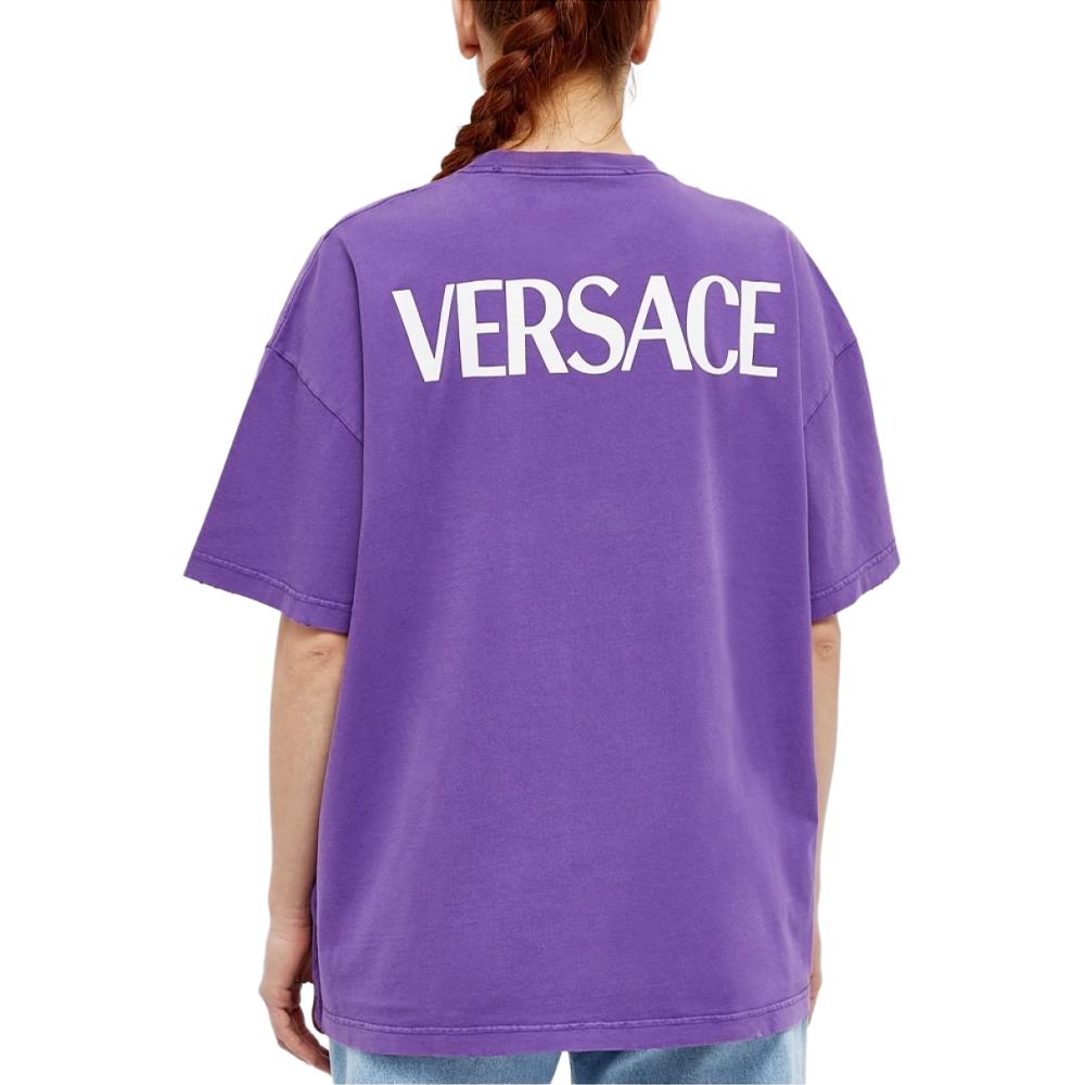 Женская футболка Versace SS23 T (фиолетовый) — фото 4