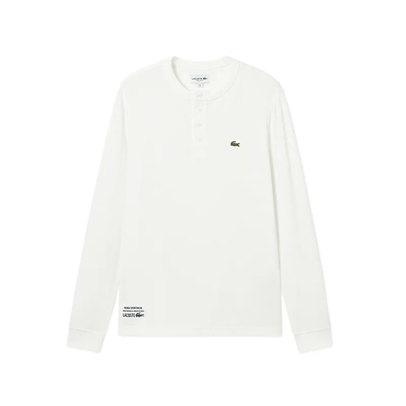 LACOSTE T Shirts Men's Henry Collar Moderate Straight Fit