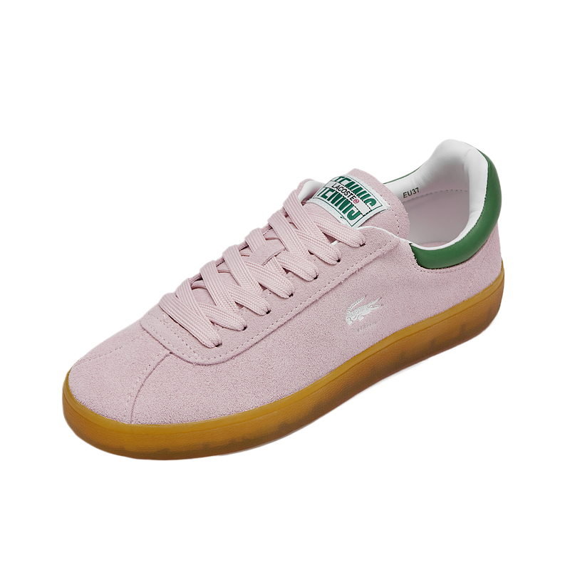 Женские кеды LACOSTE (розовые)