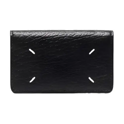 Maison Margiela Color Leather Wallet Men's Black