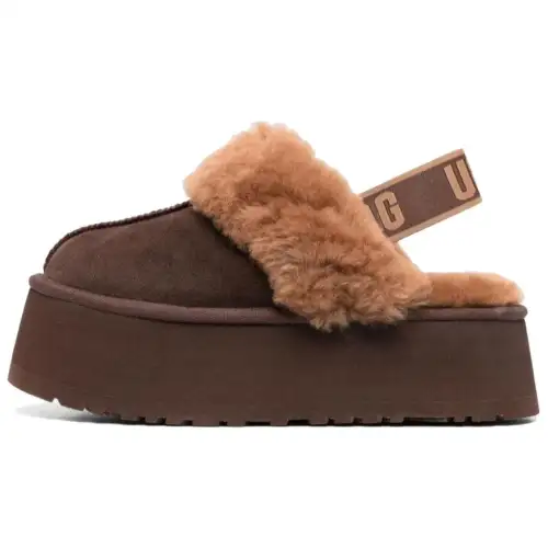 UGG Funkette Slipper 'Brown' Women's