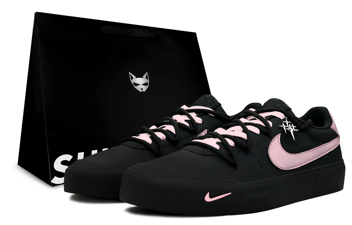 Nike Court Shot Pink Night Cruise, Shimmery Cat Abrasion Resistant Lightweight Wear resistant And Lightweight Low top