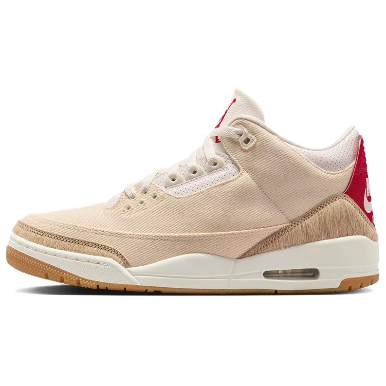 Levis x Jordan Air Jordan 3 Retro 'Ecru Denim' Beige Red IR0910