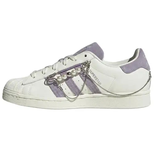 Adidas Originals Superstar SneakersShoes 'White Purple' Women's