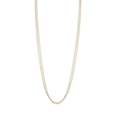 CARTIER 18K Rose Gold, 18K White Gold, 18K Gold Necklaces Unisex Gold