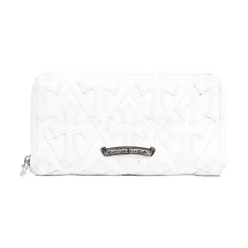 Chrome Hearts Lambskin Wallet Women's White