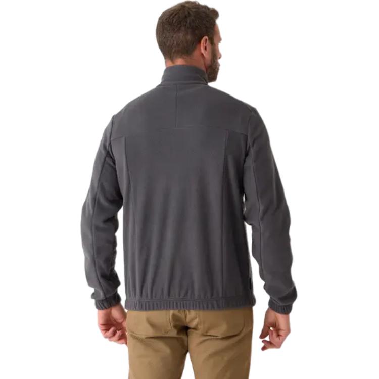 DECATHLON SOLOGNAC Fleece Clothing Men’s Carbon Gray/Black