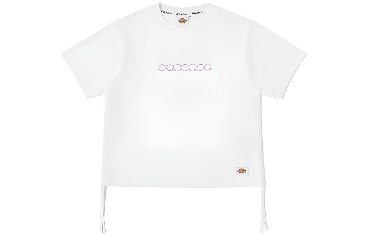 Женская футболка Dickies Letter Print (белая)