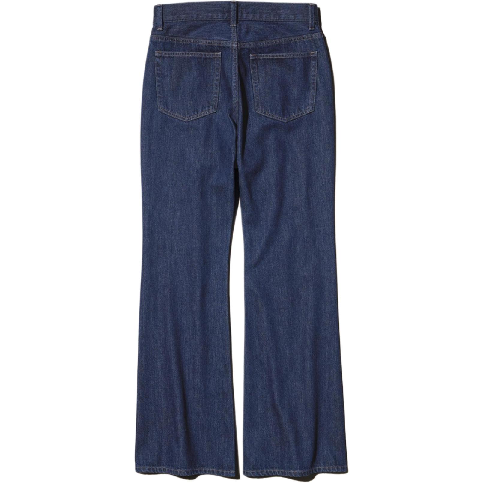 Женские джинсы UNIQLO Flare Jeans (синие)