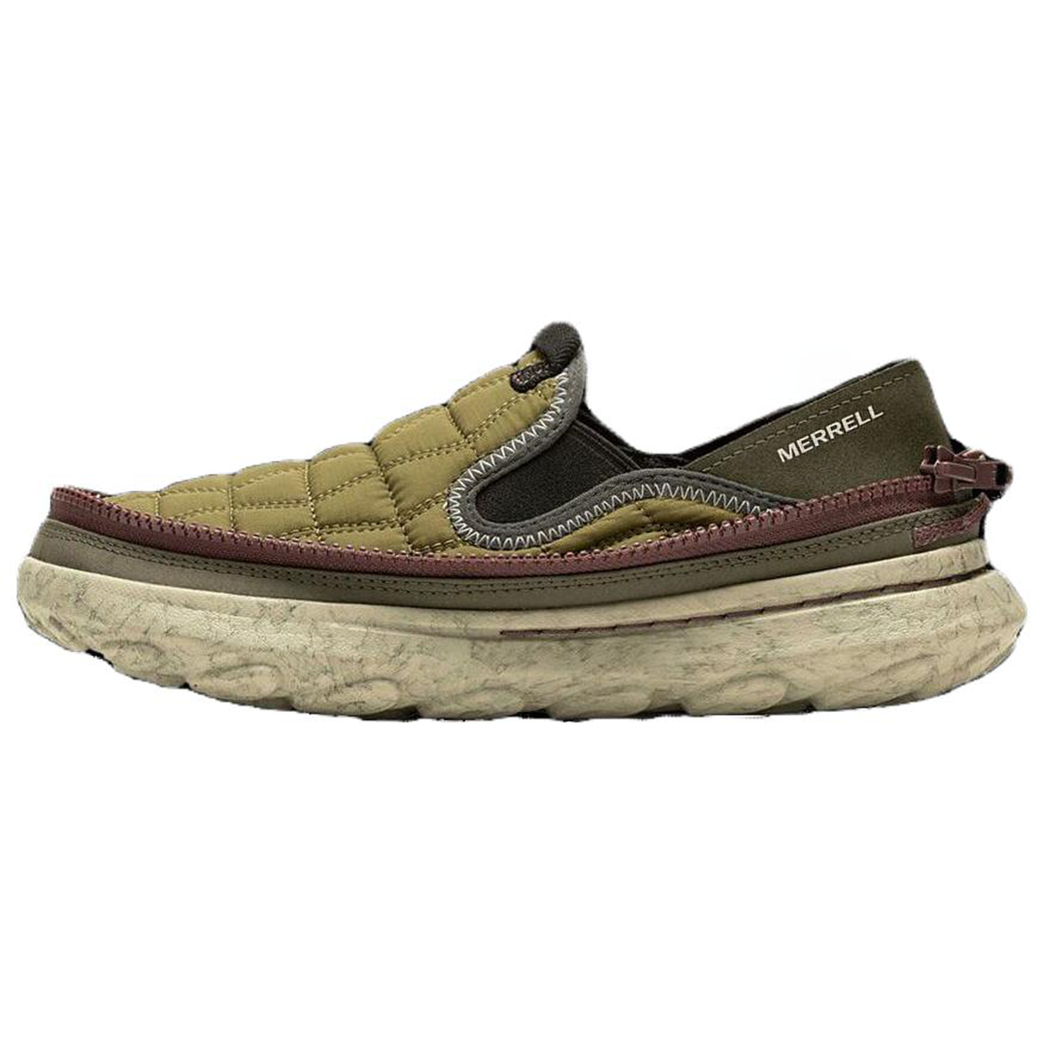 Женские слипоны MERRELL Wmns Hut Moc 2 (зеленые)