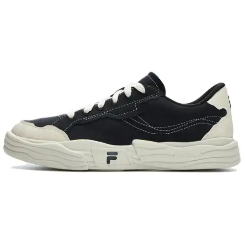 FILA FUSION Pop Ii Skate Shoes 'Black White' Women's