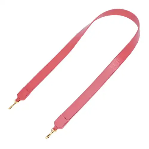 LOEWE Cow Leather Bag Straps Women's Plum Blossom Pollen