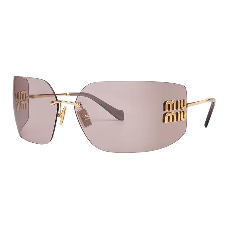 Женские очки MIU MIU (золотые)
