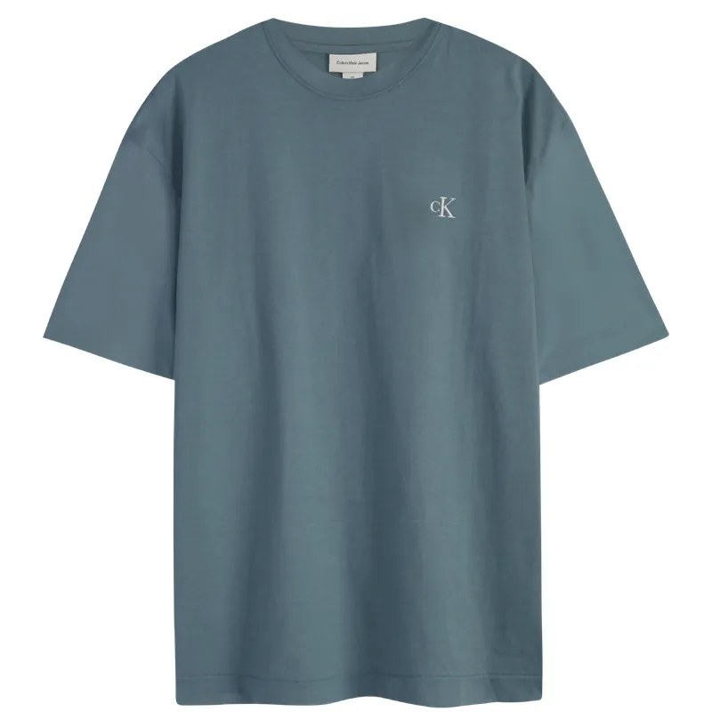 Calvin Klein logo-embroidered T-shirt