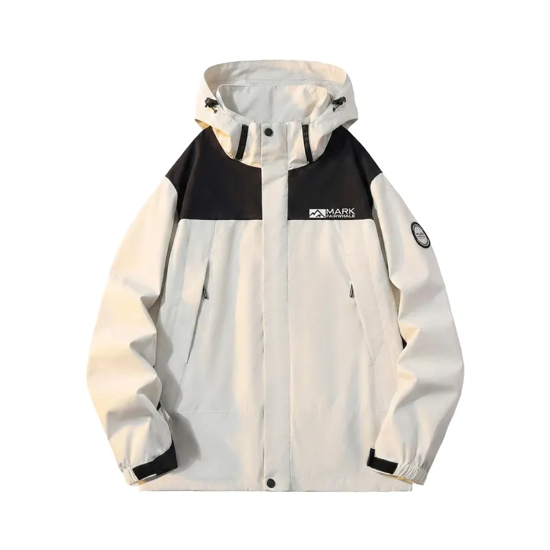 FAIRWHALE Jackets Unisex Detachable Hood Moderate Workwear