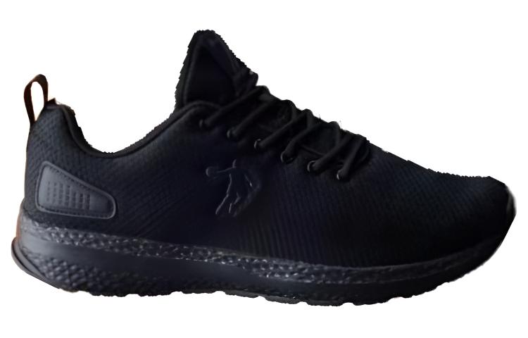 QIAODAN Breathable Low top Running Shoes Men’s Black