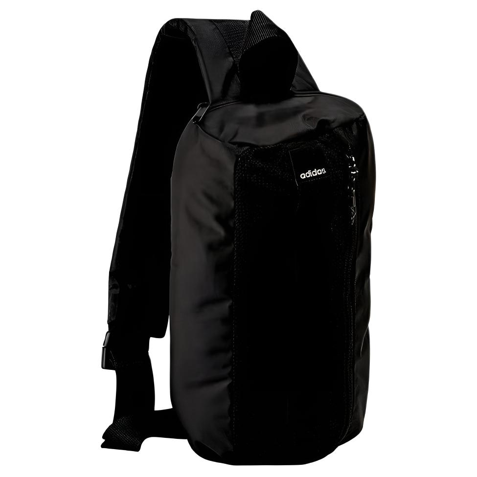 Сумка adidas Polyester Chest Bag (черная) — фото 3