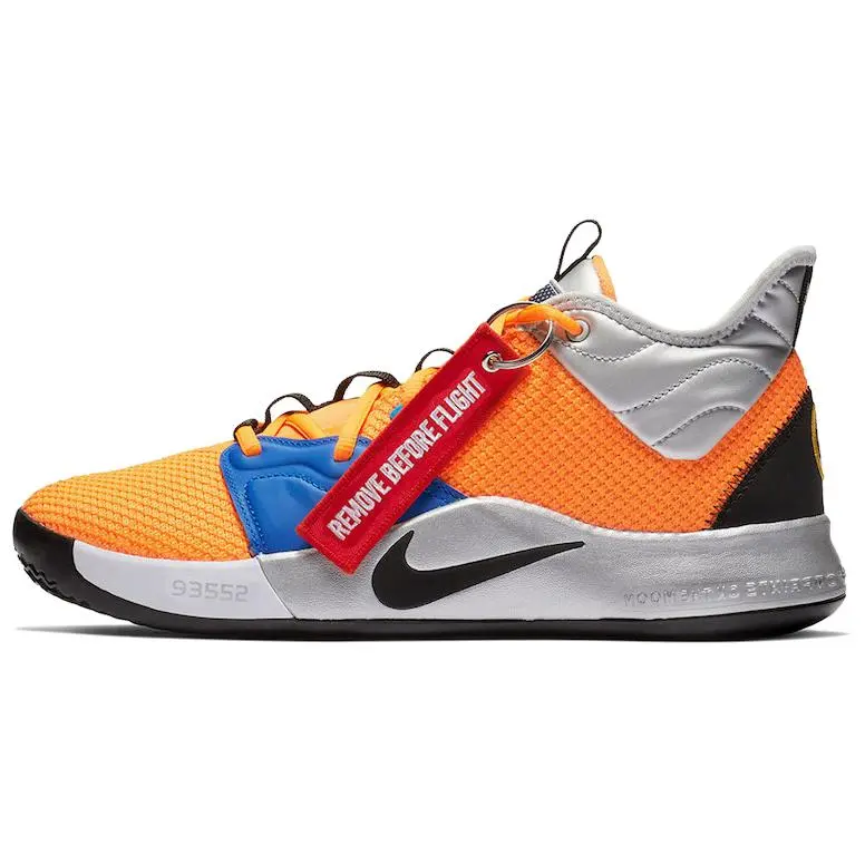 Nike Pg 3 Nasa 3 Orange Gray