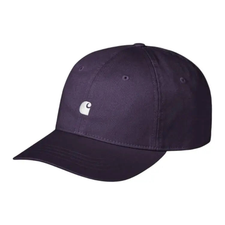 Carhartt WIP Cotton Twill Baseball Caps Unisex Purple