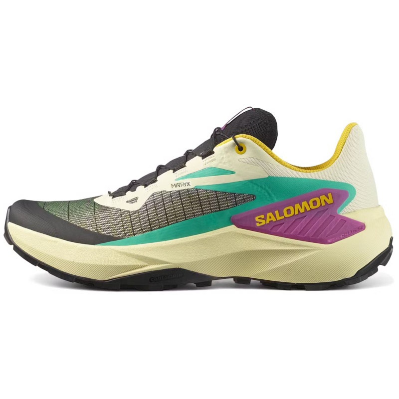 SALOMON GENESIS Trail Running Shoes Men’s Yellow