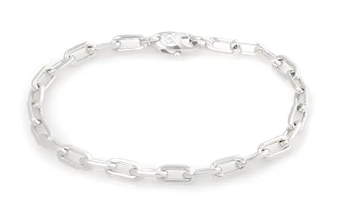 CARTIER 18K White Gold Bracelets Unisex Silver