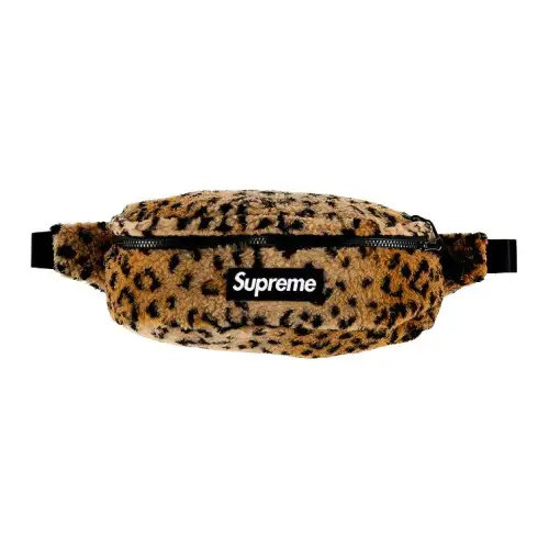 Supreme Fleece Polyester Fanny Pack Regular Unisex Brown
