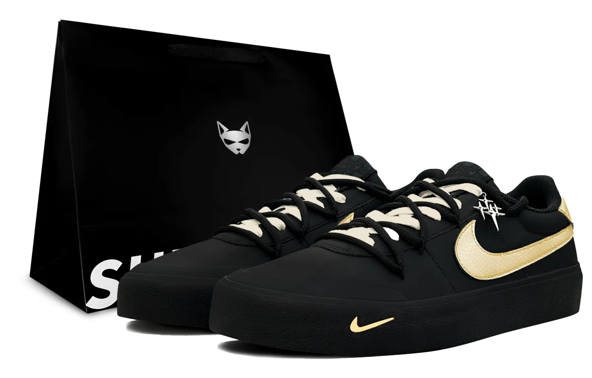 Nike Court Shot Golden Radiance, Shimmery Cat