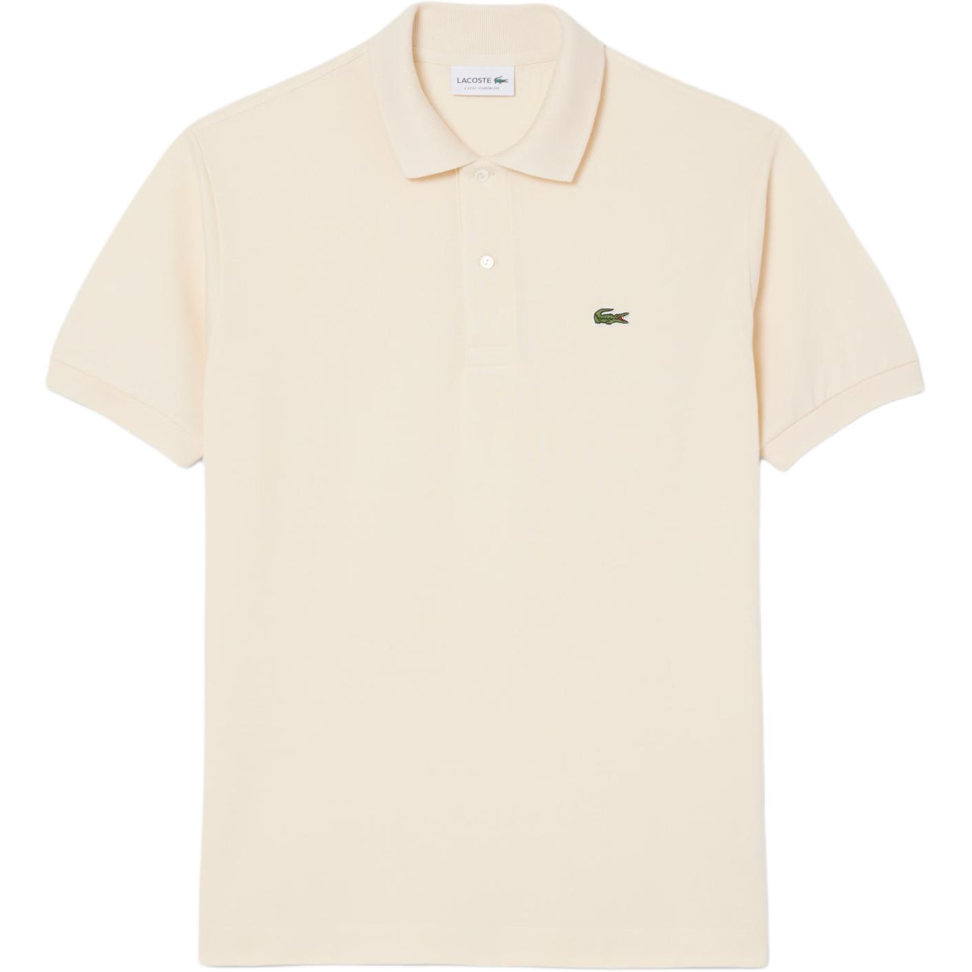 Мужская футболка-поло LACOSTE L1212AL-056 (зеленая)