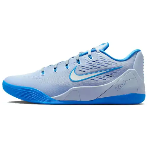 Nike Kobe 9 elite low em protro versatile and comfortable low-top basketball shoes for men and women, blue