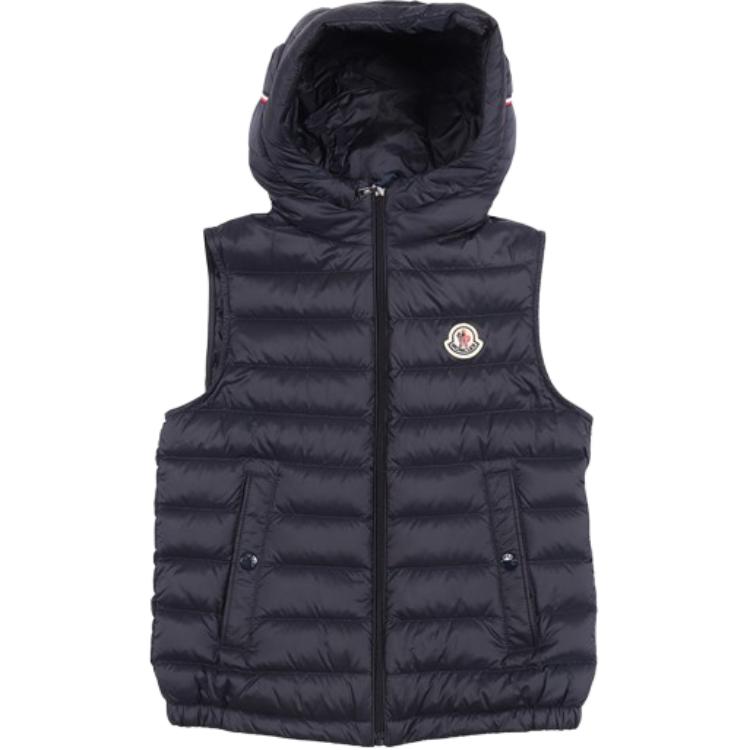 Детский жилет Moncler Пуховый (синий)