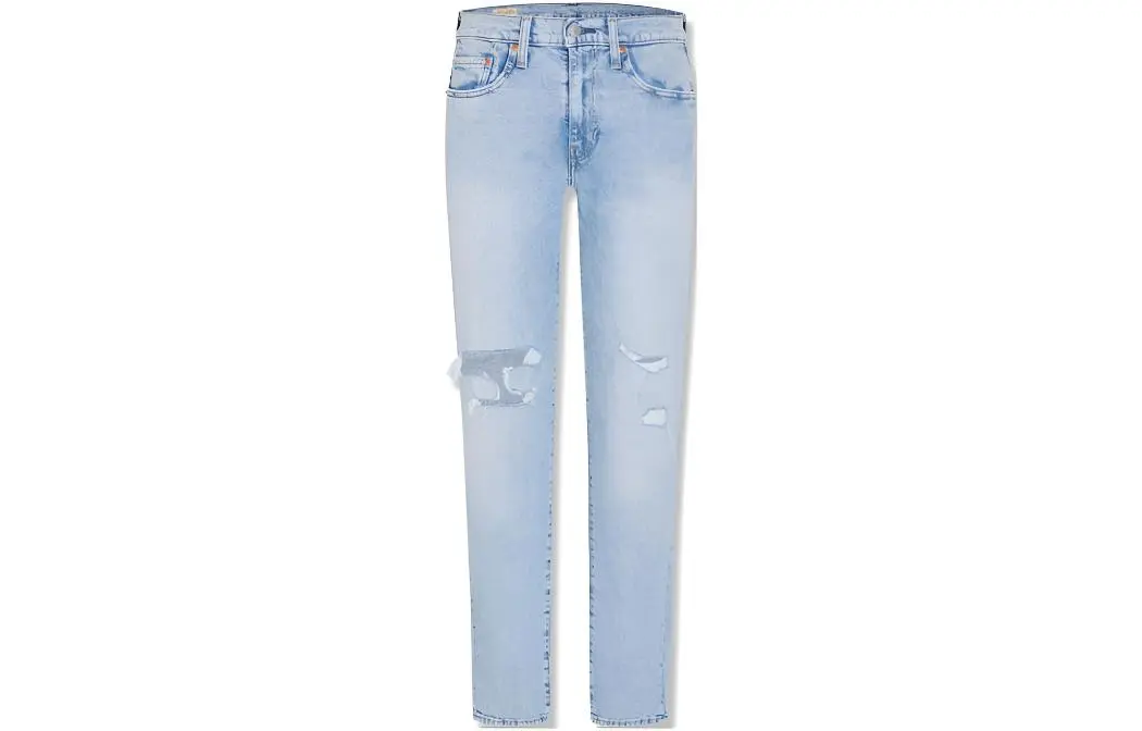Levi's Ripped detailing Straight leg Jeans