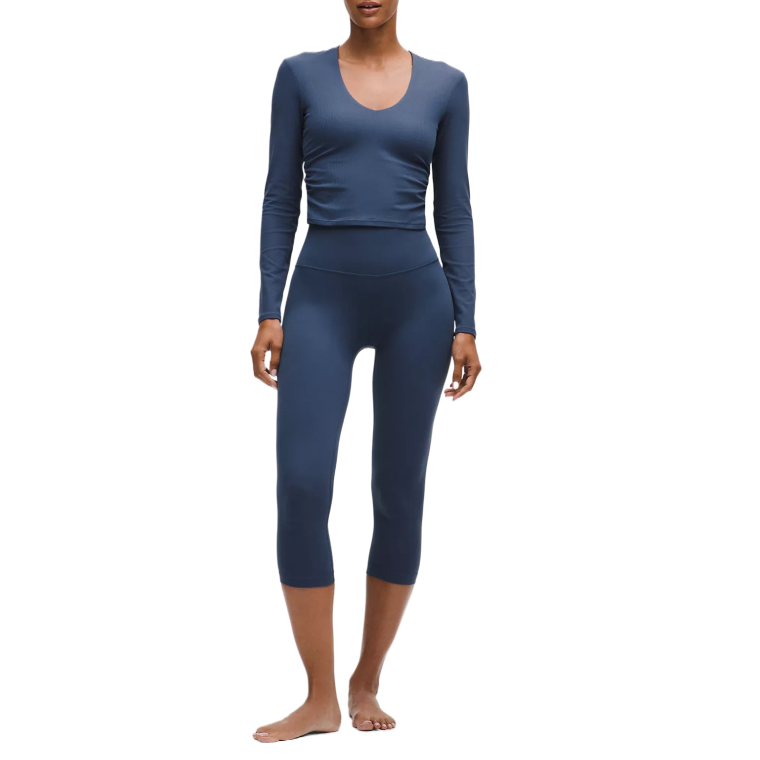 Lululemon Yoga T Shirts Women’s V Neck Moderate
