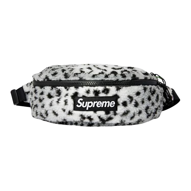 Сумка Supreme FW17 Week 13 (коричневая, леопардовый принт)