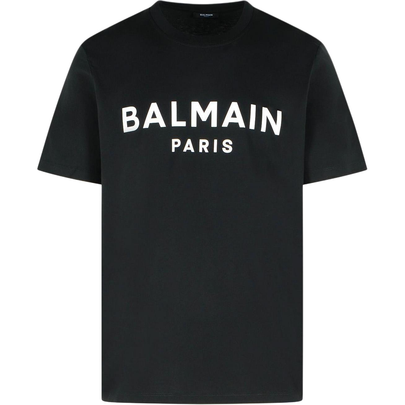 Мужская футболка BALMAIN (черный)