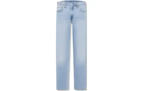 Levis Jeans Men's Light Blue Moderate Straight Fit Pants