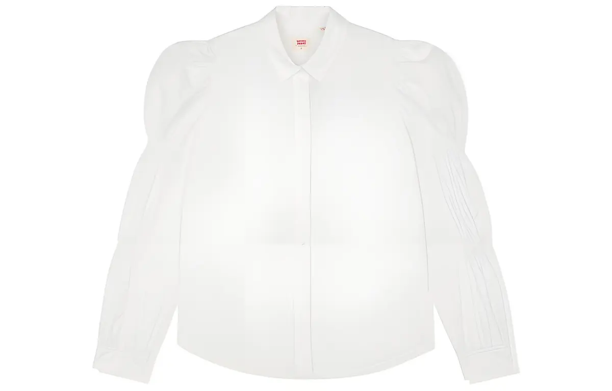 Levi's Shirts Women's White Lapel Moderate Other